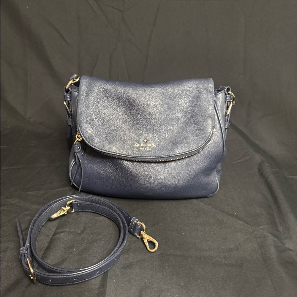 Kate Spade Midnight Blue Crossbody Bag - Picture 5 of 7